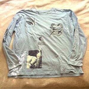 Long sleeve skater top
